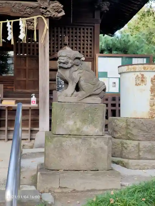白髭神社の狛犬