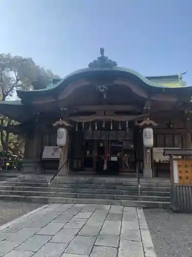 坐摩神社の本殿