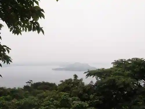 沖ノ神島神社の景色