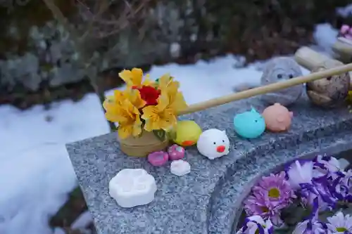 陽林寺の手水舎