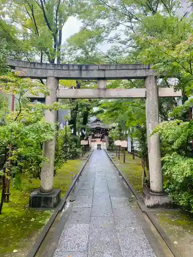 溝口神社の鳥居