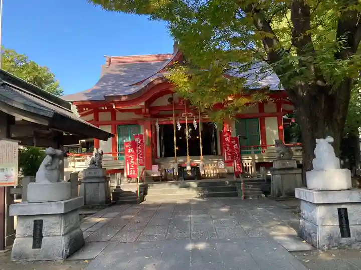戸部杉山神社の本殿・本堂