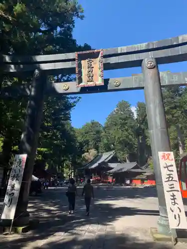 日光二荒山神社の鳥居