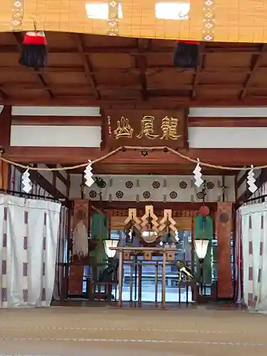 龍尾神社の本殿・本堂