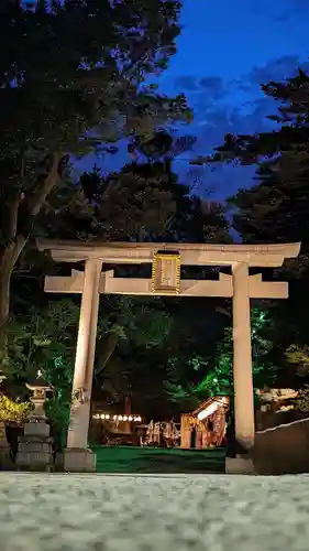 検見川神社の鳥居