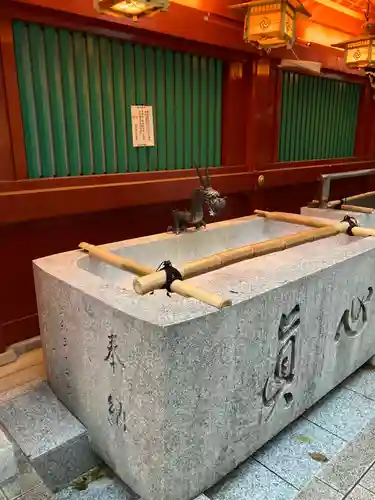 神田神社（神田明神）の手水舎