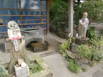 萬松山 龍台院の手水舎