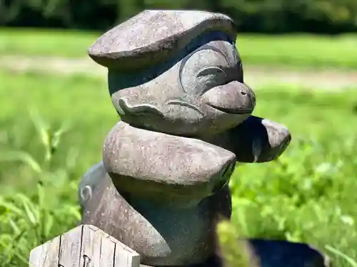 かっぱ神社の狛犬