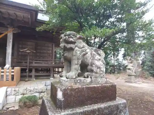 荒橿神社の狛犬