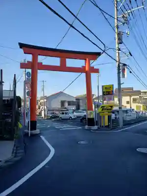 東伏見稲荷神社の鳥居