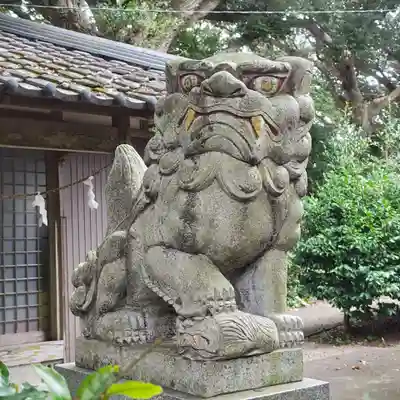愛野温泉神社の狛犬