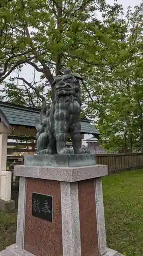 鳥取神社の狛犬