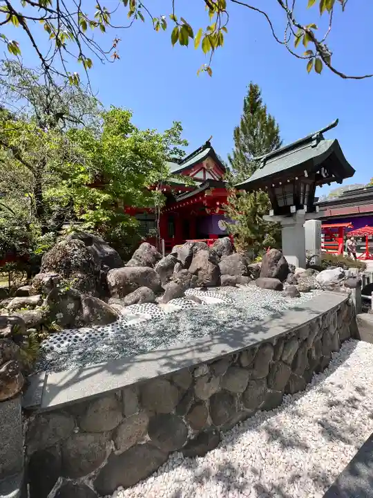 宮城縣護國神社の庭園