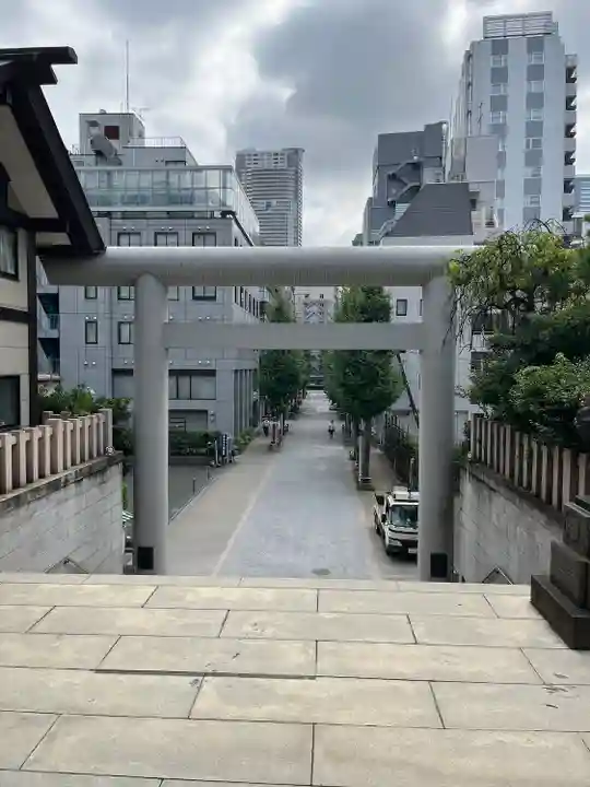 芝大神宮の鳥居