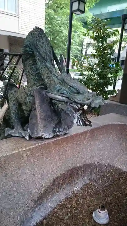 白龍神社の手水舎