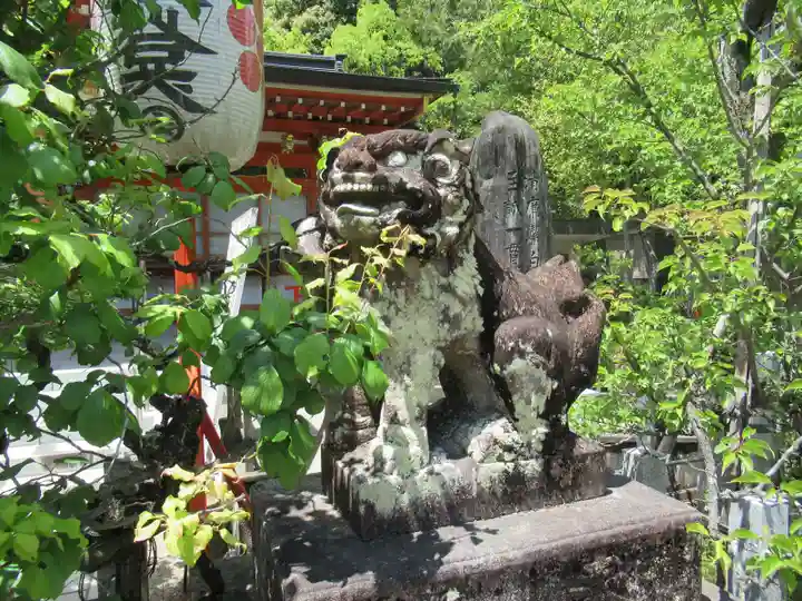 長岡天満宮の狛犬