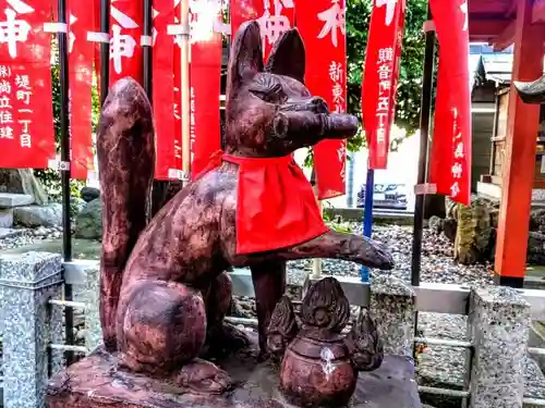 山神社（道徳山神社）の狛犬