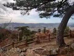 唐澤山神社の景色