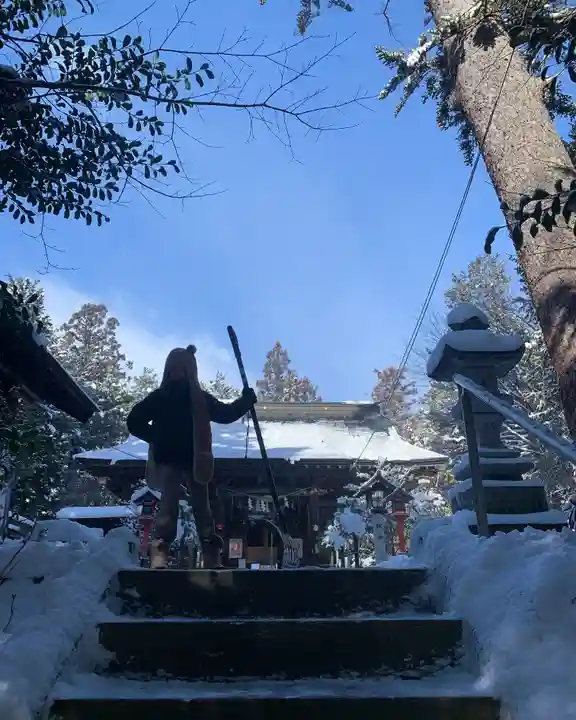 滑川神社 - 仕事と子どもの守り神(福島県)