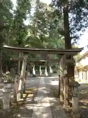 村檜神社の鳥居