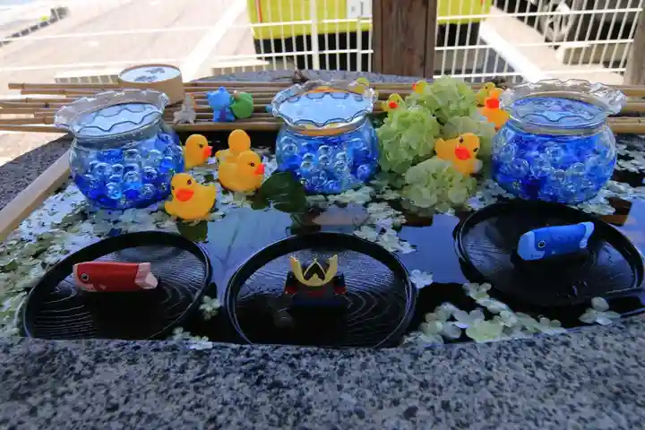 阿邪訶根神社の手水舎