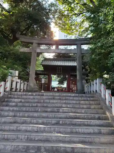 金王八幡宮の鳥居