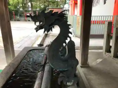 馬神神社（長等神社摂社）の手水舎