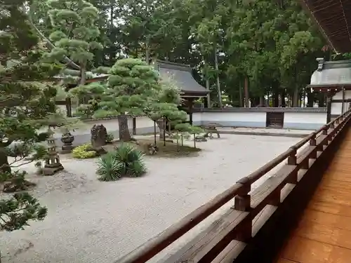 恵林寺の庭園