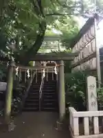 駒込妙義神社の鳥居