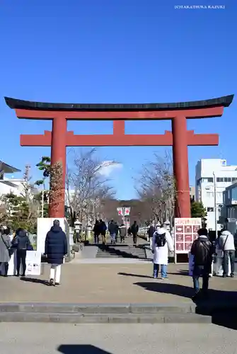 鶴岡八幡宮の鳥居