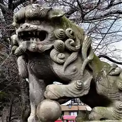 神炊館神社 ⁂奥州須賀川総鎮守⁂の狛犬