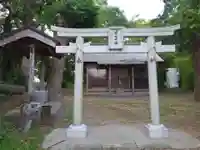 産土明神の鳥居