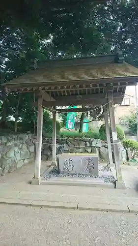 金ヶ作熊野神社の手水舎