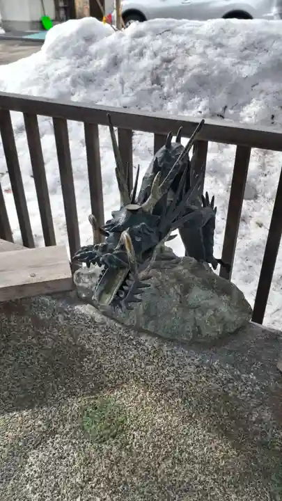 豊平神社の手水舎