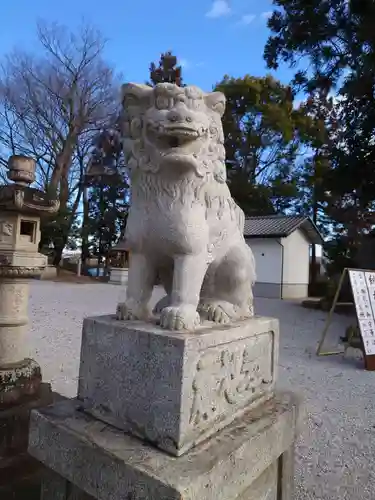 東石清水八幡神社の狛犬