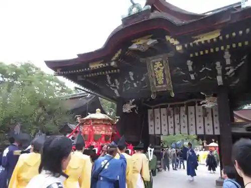 北野天満宮のお祭り