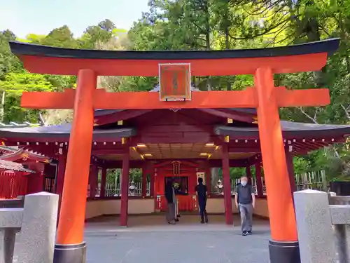 九頭龍神社本宮の鳥居