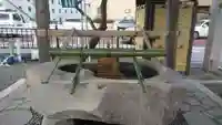 白旗神社の手水舎