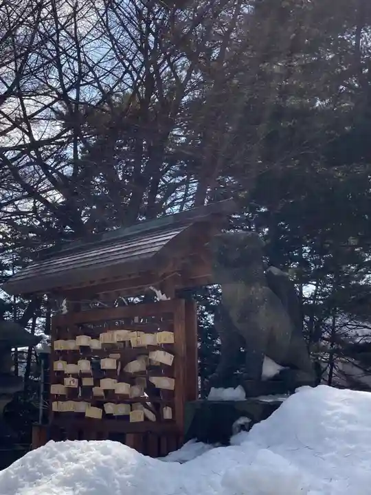 白石神社の絵馬