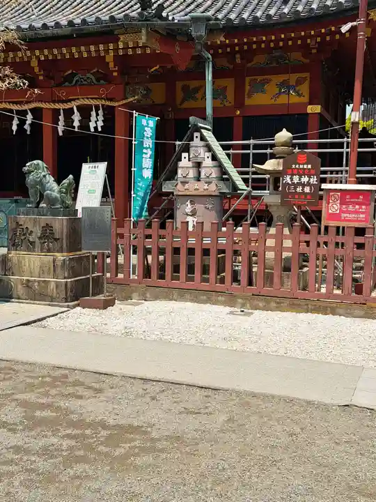 浅草神社の本殿・本堂
