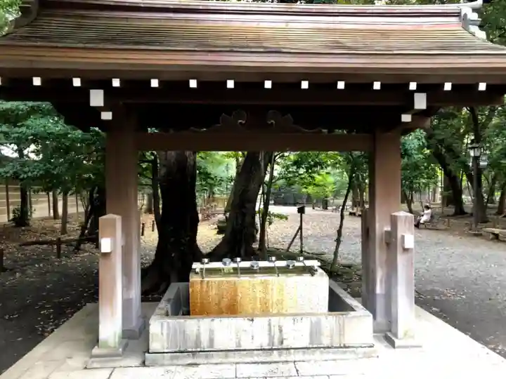 靖國神社の手水舎