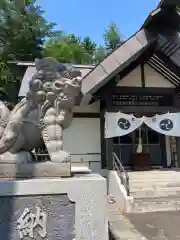 中札内神社の狛犬