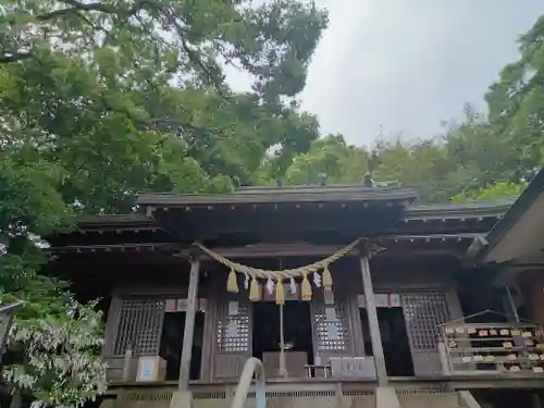 大浦諏訪神社の本殿