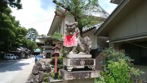 茨木神社の狛犬