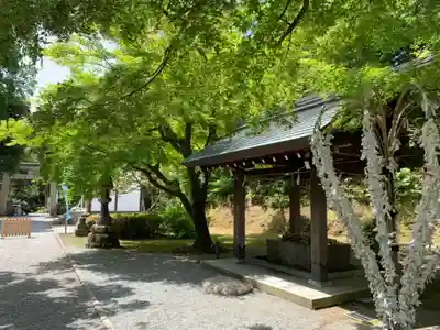 足羽神社の手水舎