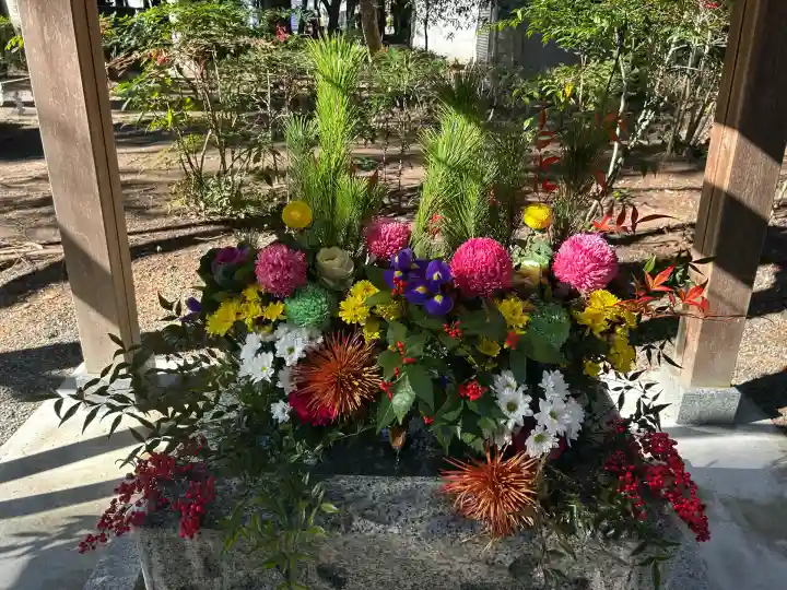 諏訪八幡神社の手水舎