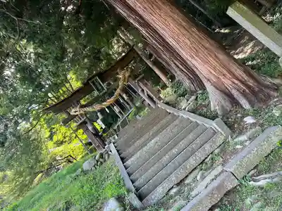 子檀嶺神社の鳥居