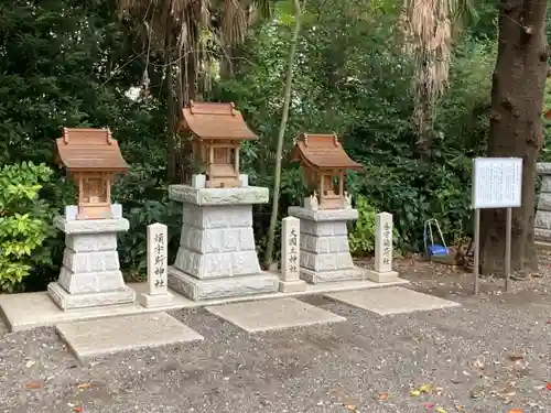 所澤神明社の末社