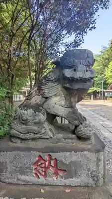 畑子安神社の狛犬