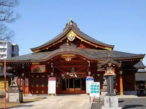 諏訪神社の本殿・本堂